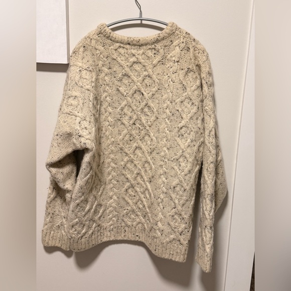 Acorn Beige Sweater with Festive Embroidery - Picture 8 of 9